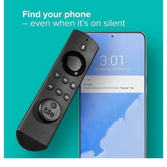 NWOT Tile Sticker 2-Pack. Small Bluetooth Tracker, Remote Finder & Item Locator - Picture 3 of 6